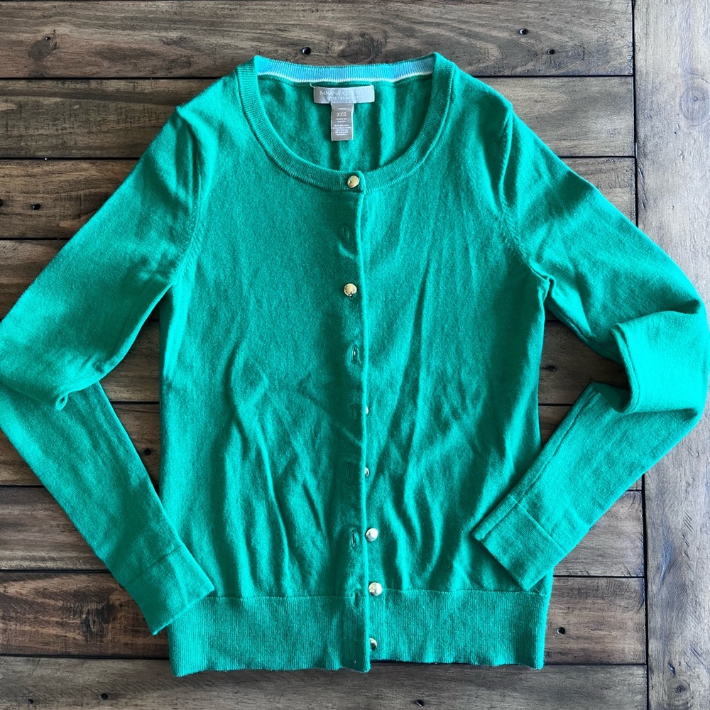 Banana Republic Extra Fine Merino Cardigan